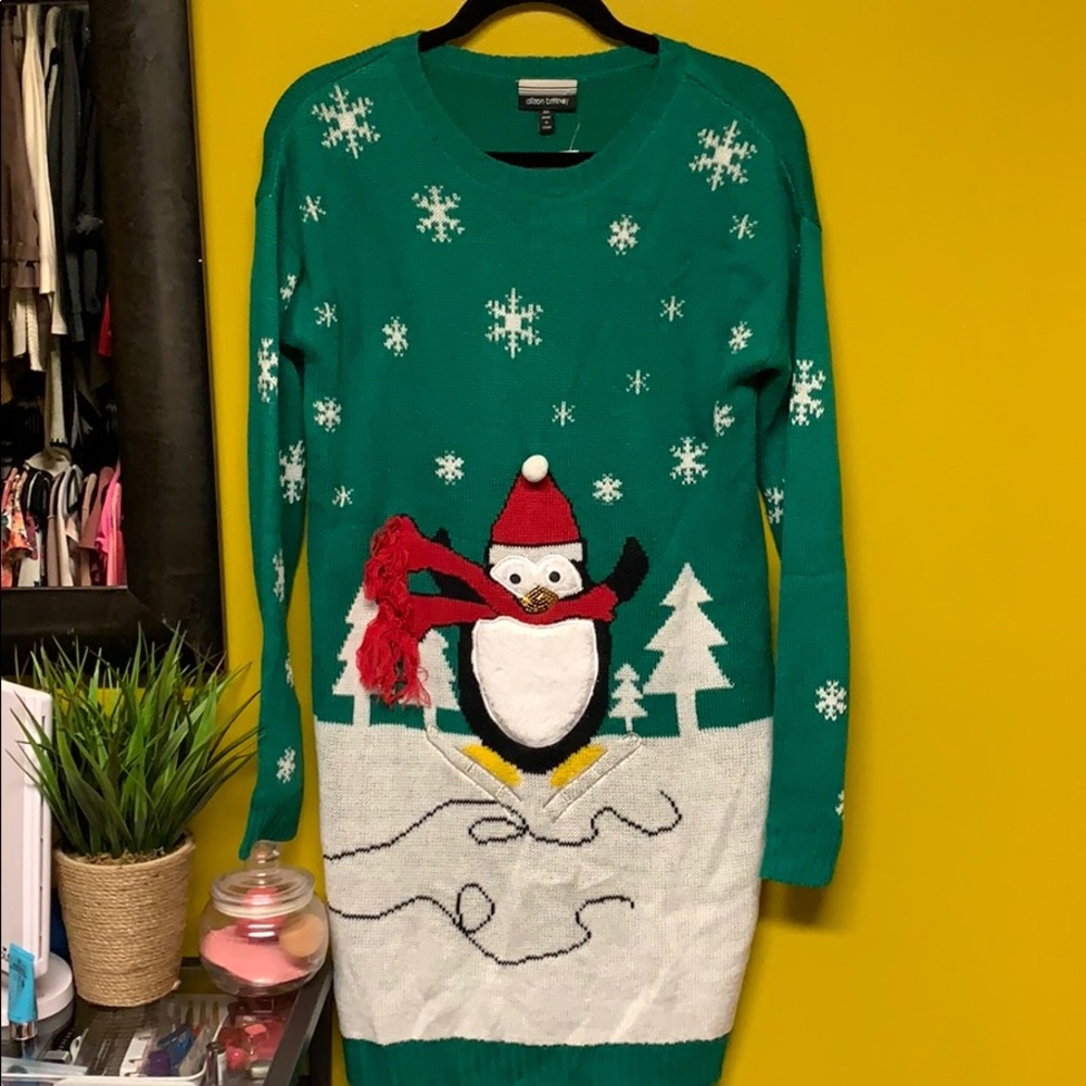 Ugly Christmas sweater (long )